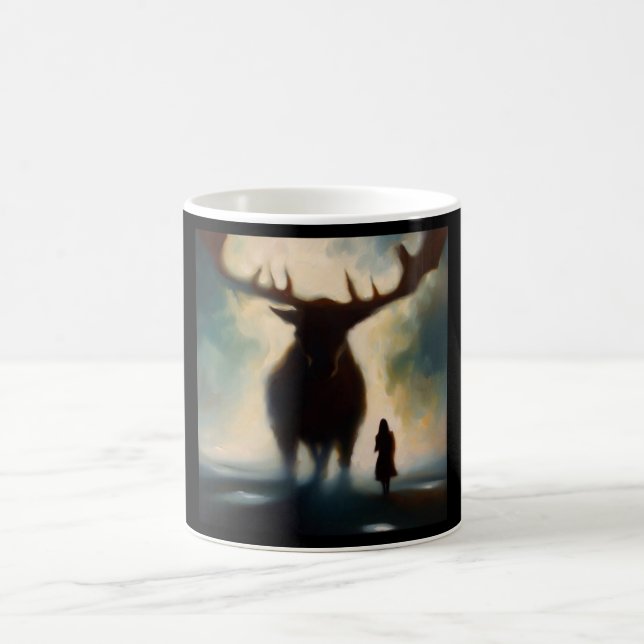 Spirit Animal Moose 2 Coffee Mug (Center)