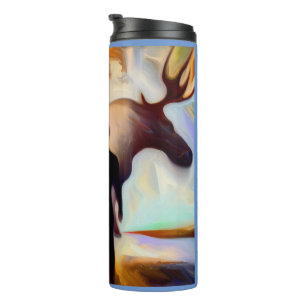 Spirit Animal Moose 3 Thermal Tumbler
