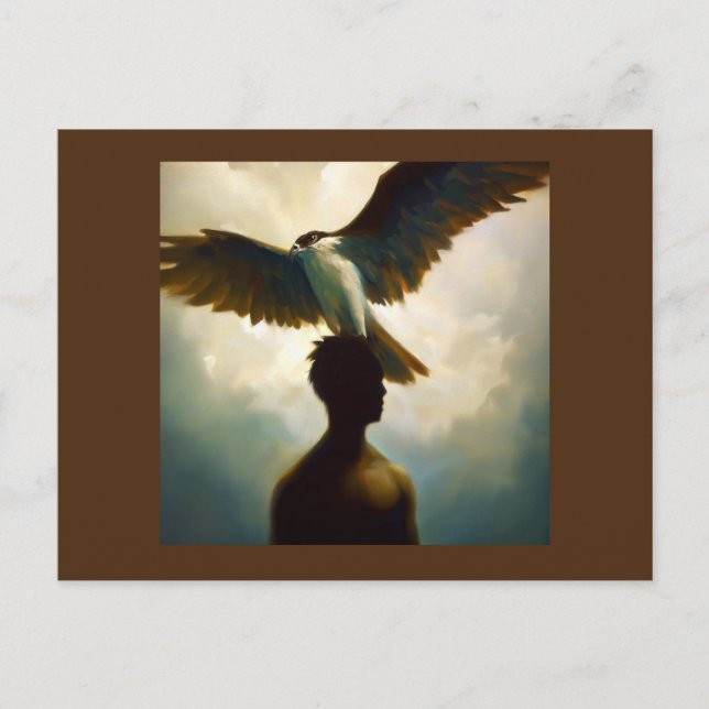 Spirit Animal Osprey 1 Postcard (Front)