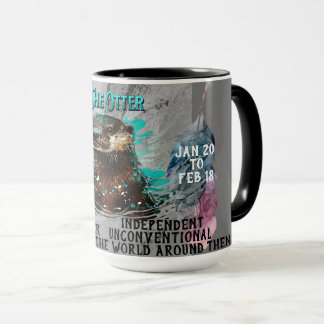 "Spirit Animal" Otter Jan - Feb Coffee Mug
