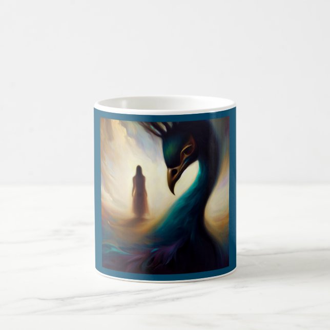Spirit Animal Peacock 2 Coffee Mug (Center)