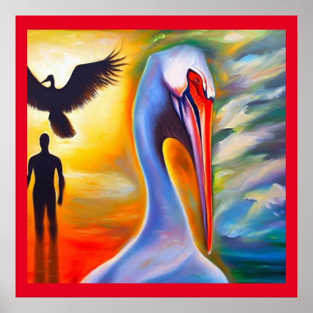 Spirit Animal Pelican 2 Poster (Front)