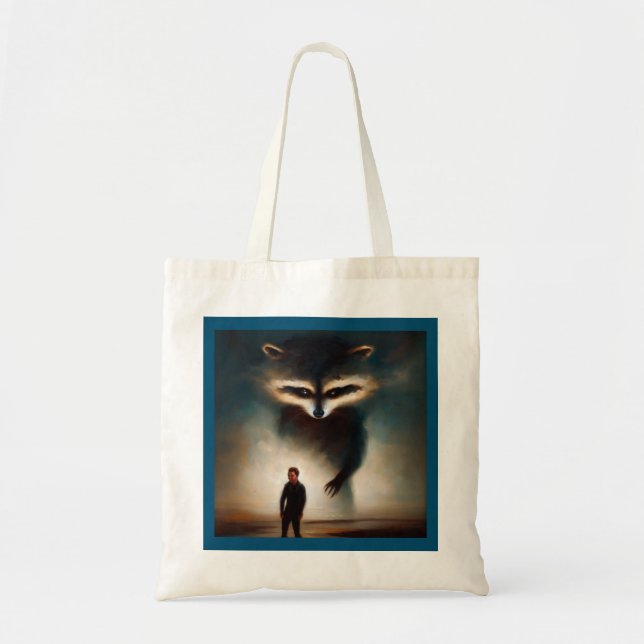 Spirit Animal Racoon 1 Tote Bag (Front)