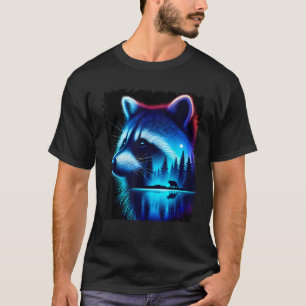 Spirit Animal Racoon Men Women Kids Christmas T-Shirt