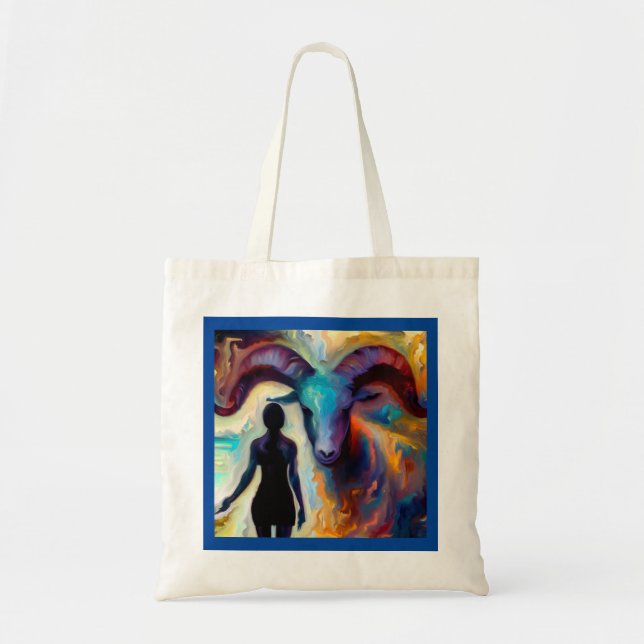 Spirit Animal Ram 1 Tote Bag (Front)