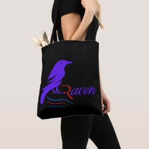 Spirit Animal Raven  Tote Bag