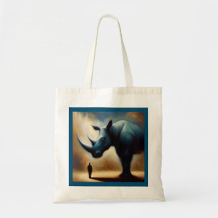 Spirit Animal Rhinoceros 1 Tote Bag