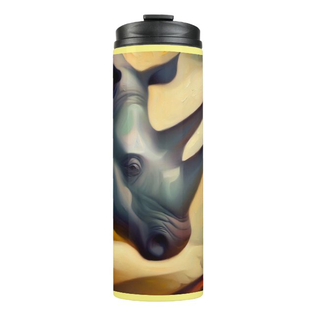 Spirit Animal Rhinoceros 2 Thermal Tumbler (Front)