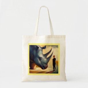 Spirit Animal Rhinoceros 2 Tote Bag