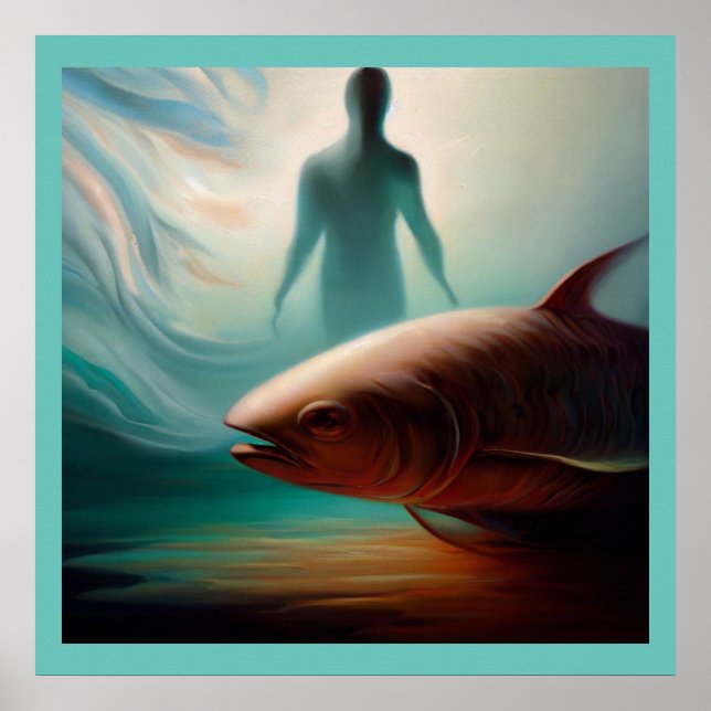 Spirit Animal Salmon 1 Poster (Front)