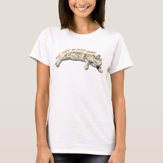 spirit animal, sleepy cat t-shirt, funny meme T-Shirt