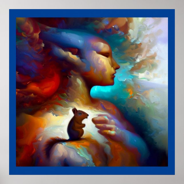 Spirit Animal Squirrel 3 Poster (Front)