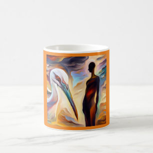 Spirit Animal Stork 2 Coffee Mug
