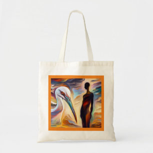 Spirit Animal Stork 2 Tote Bag