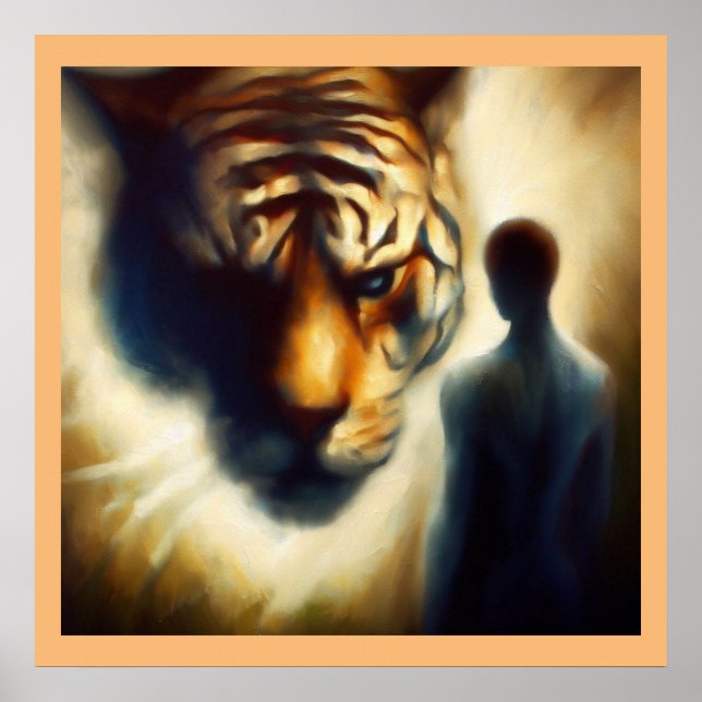 Spirit Animal Tiger 1 Poster (Front)