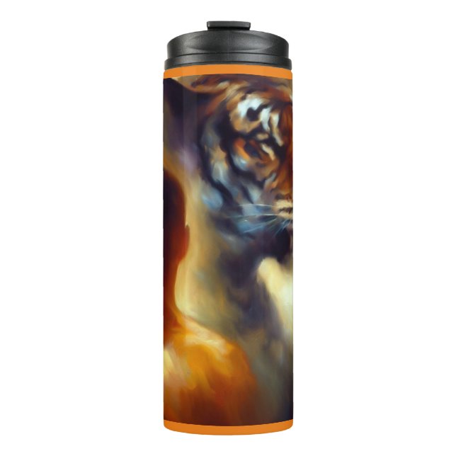 Spirit Animal Tiger 2 Thermal Tumbler (Front)