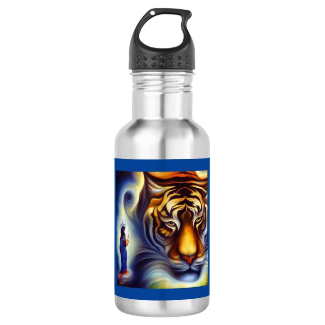 Spirit Animal Tiger 4 532 Ml Water Bottle (Front)