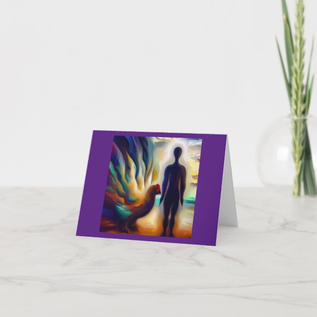 Spirit Animal Turkey 3 Card (Front)