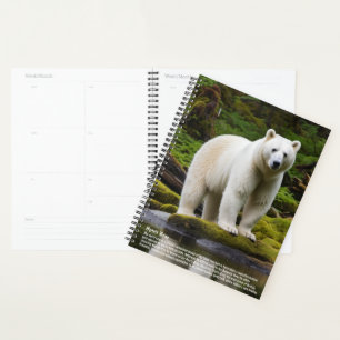 Spirit Bear Calendar Planner