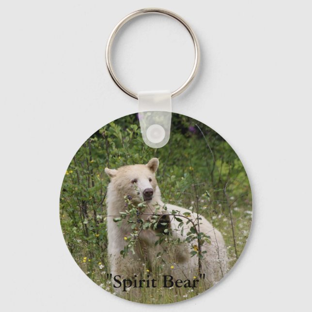 "Spirit Bear" gifts Key Ring (Front)