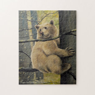 Spirit Bear Puzzle Personalised Kermode Bear Games