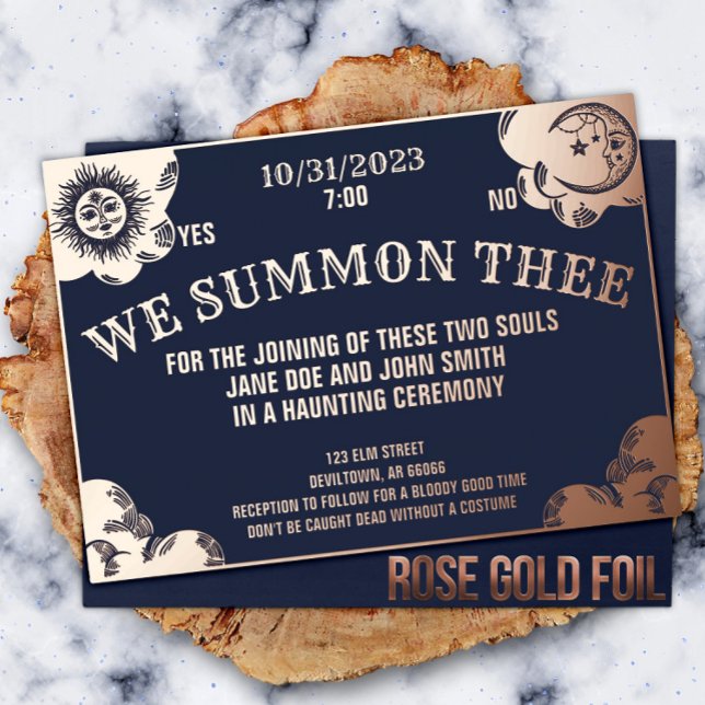 Spirit Board Gothic & Halloween Wedding or Shower (Creator Uploaded)