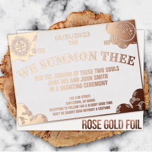 Spirit Board Halloween Gothic Wedding & Shower