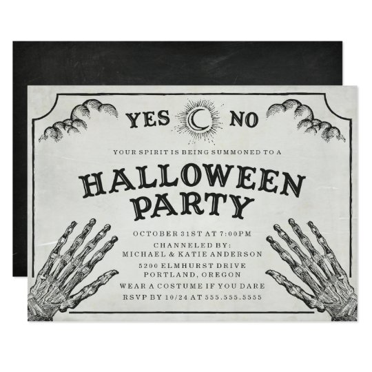Spirit Board | Halloween Party Invitation