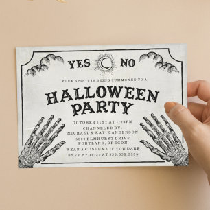 Spirit Board   Halloween Party Invitation