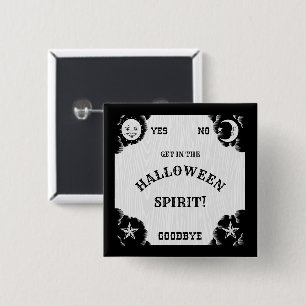 Spirit Board Halloween Pinback Button