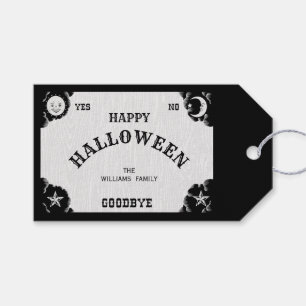 Spirit Board Happy Halloween Gift Tag