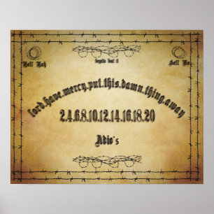 Spirit Board Humour Poster