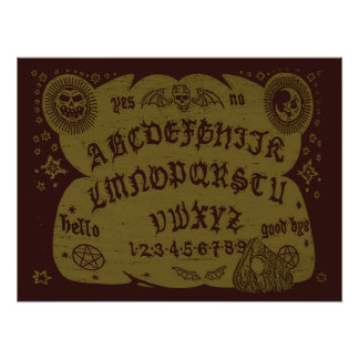 Spirit Board Poster