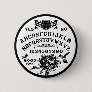 Spirit Board " The Nocturne" 6 Cm Round Badge