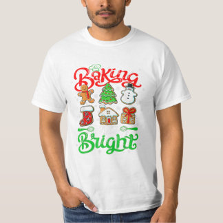 Spirit Bright Doughnut Christmas T-Shirt