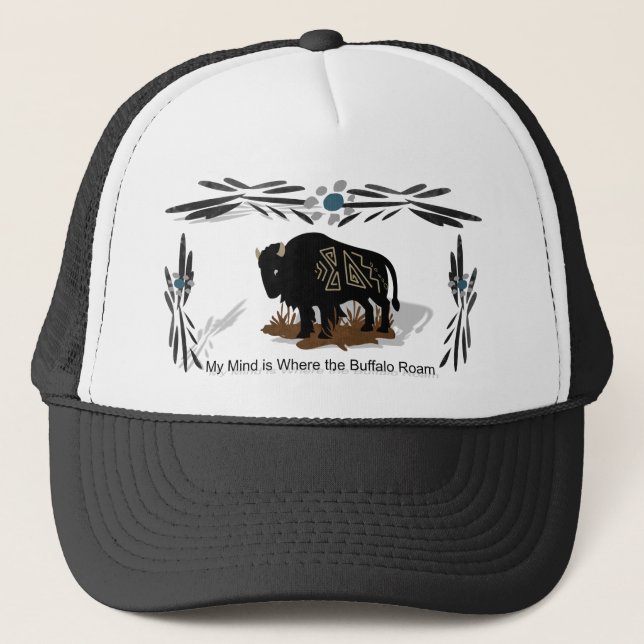 Spirit Buffalo Trucker Hat (Front)