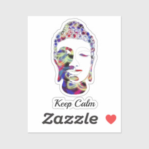 Spirit Butterfly abstract drawn buddha silhouette