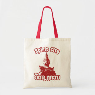 Spirit City - Wat Xieng Khuan, Vientiane, Laos Tote Bag