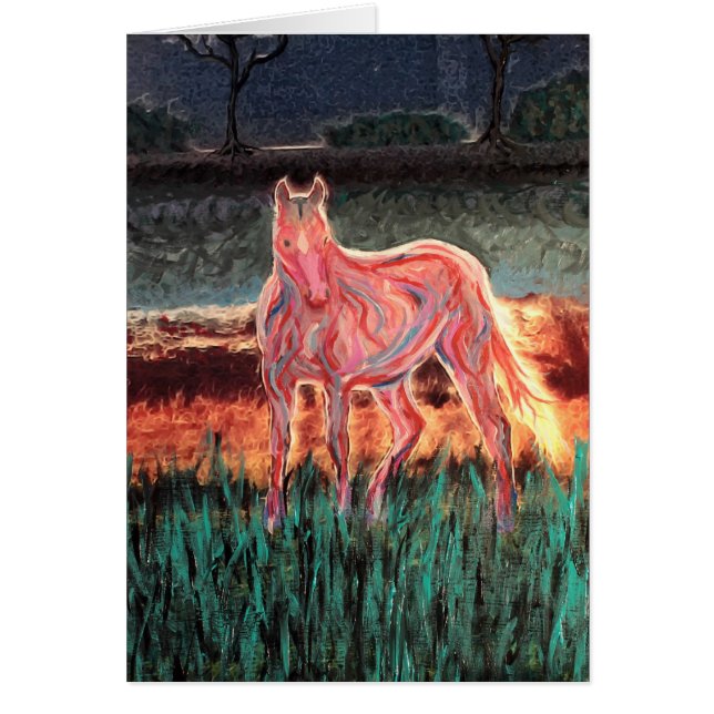 Spirit Dream Horse, Painted (Front)