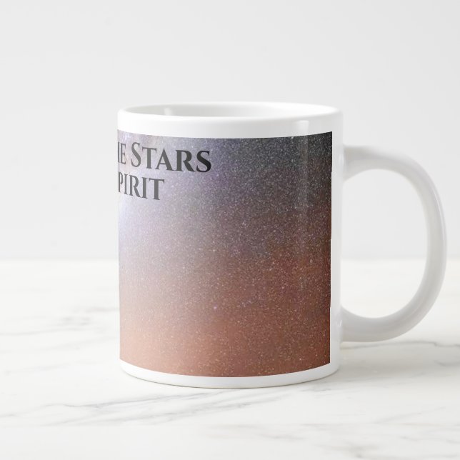 Spirit Element - Born of the Stars Large Coffee Mug (Right)