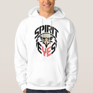Spirit Eyes Hoodie – Bold Eagle Mascot Design for
