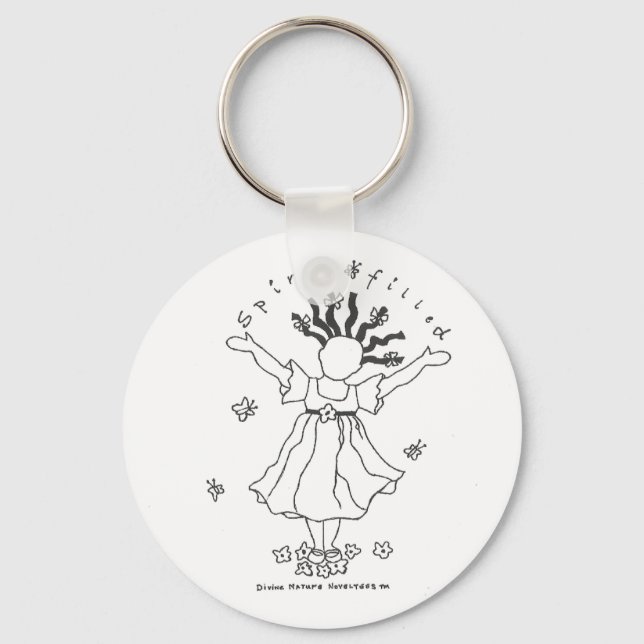 Spirit-Filled Keychain (Front)