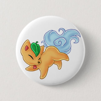 Spirit Fox 6 Cm Round Badge