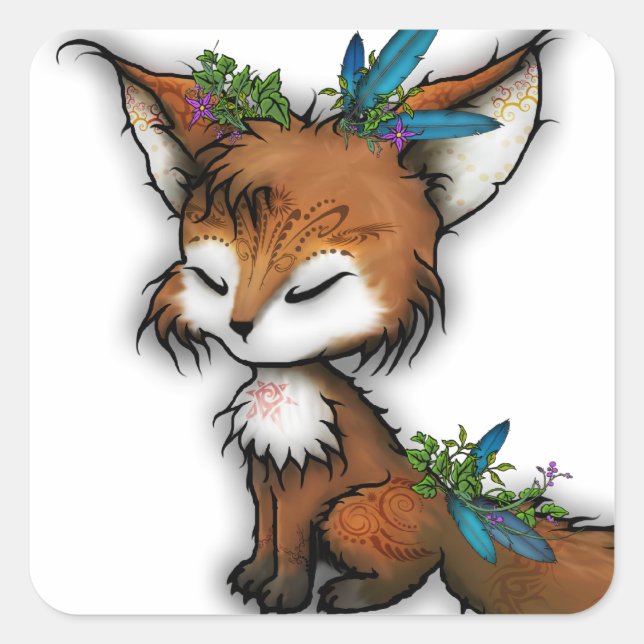 Spirit Fox - Sticker (Front)