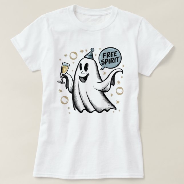 Spirit Ghost T-Shirt (Design Front)