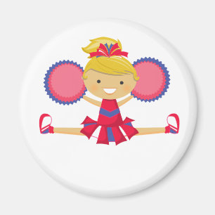 Spirit Girl Cheerleader Magnet