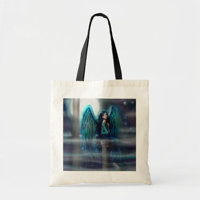 Spirit Guide Angel Fairy Fantasy Art Tote Bag (Front)