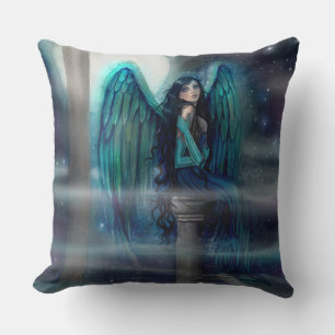 Spirit Guide Angel Fantasy Art Cushion