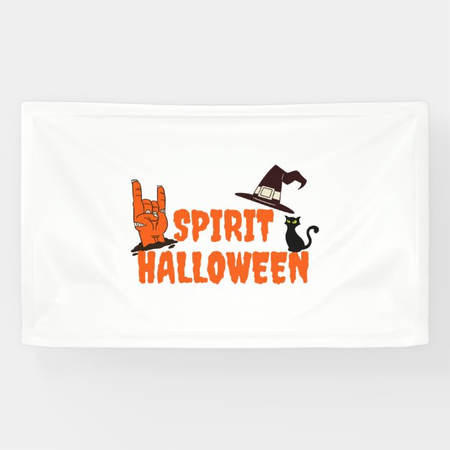 Spirit Halloween  Banner (Horizontal)