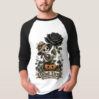 Spirit Halloween Skeleton T-Shirt male Garden Club